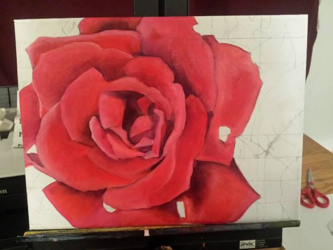 Painting The Roses Red continues. 