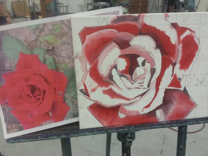 Painting the Roses Red. And so It begins with the song. 